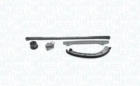 MAGNETI MARELLI К-кт. цепи грм SUZUKI SX4 1.6VVT (цепь, шестерня, натяжитель, 2шт. планки) Magneti Marelli 341500000430
