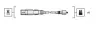 MAGNETI MARELLI Комплект высоковольтных проводов AUDI 80,100,A4,A6,A8,CABRIOLET,COUPE VW PASSAT,SHARAN [] magneti marelli 941318111043