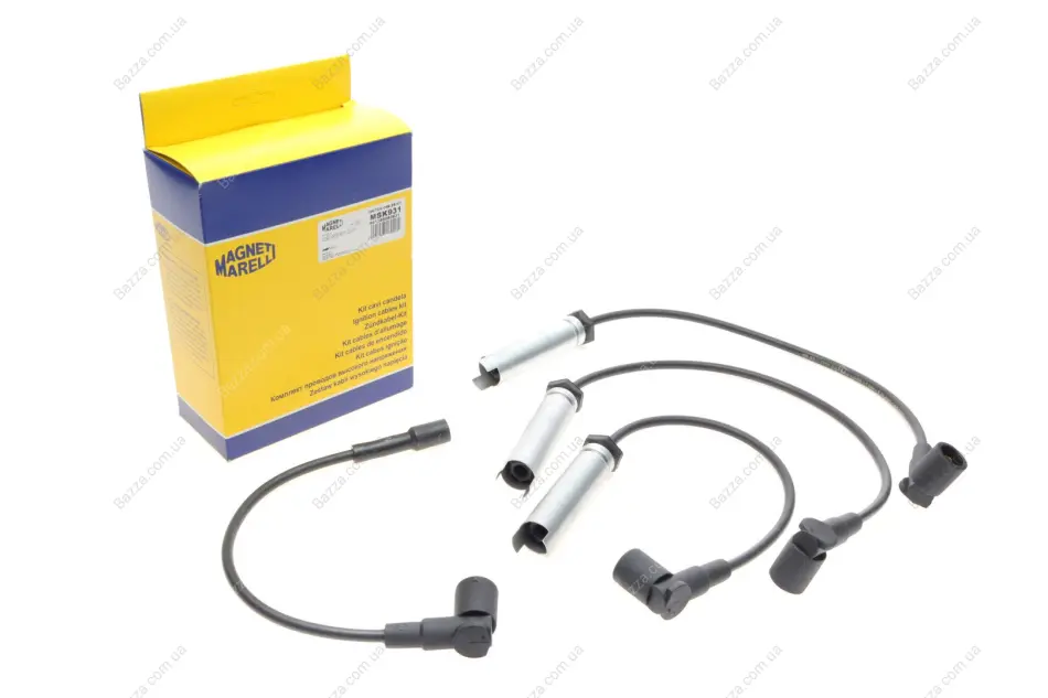 MAGNETI MARELLI Комплект высоковольтных проводов DAEWOO LANOS 1400 8V (E-TEC) [] Magneti Marelli 941365080931 (фото 1)