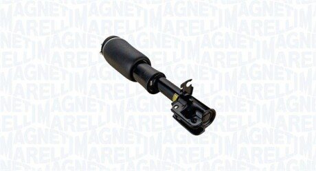 LAND ROVER Пневматична амортизаційна стійка (передня вісь ліворуч) RANGE ROVER III 3.0, 4.4, 5.0 02- magneti Marelli 350740100003 на Рендж (ленд) ровер Вог