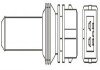 Лямбда-зонд (3 конт.) AUDI 80/100/A6 1,8-2,3 VW Golf II, Passat 1,8-2,2 magneti Marelli 466016355078