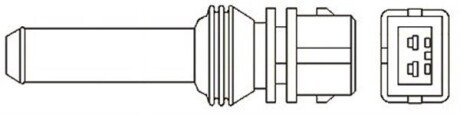 Лямбда-зонд (3 конт.) AUDI 80/100/A6 1,8-2,3 VW Golf II, Passat 1,8-2,2 magneti Marelli 466016355078