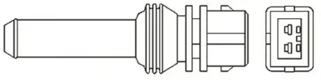 MAGNETI MARELLI лямбда-зонд (3 конт.) AUDI 80/100/A6 1,8-2,3 VW Golf II, Passat 1,8-2,2 magneti marelli 466016355078