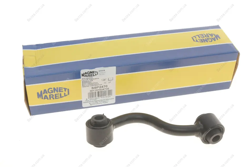MAGNETI MARELLI NISSAN Тяга стабилизатора задн.прав.X-Trail, Qashqai 07- Magneti Marelli 301191624700 (фото 1)