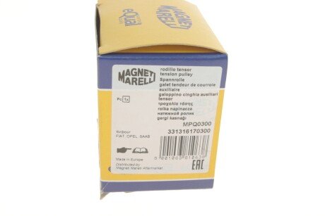 OPEL Натяжной ролик Astra H, Vectra C 1,9CDTi 04- FIAT Doblo 1,6-2,0D magneti Marelli 331316170300