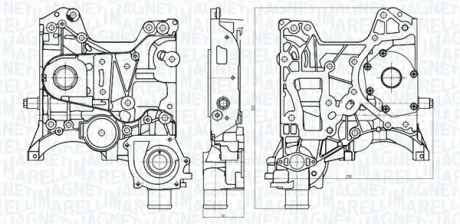 MAGNETI MARELLI OPEL помпа мастила ASTRA H 1.8 06-10, CORSA E (X15) 1.6 Turbo 15-, CHEVROLET CRUZE (J300) 1.8 09- Magneti Marelli 351516000048