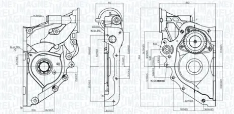 MAGNETI MARELLI помпа оливи KIA Sportage 2.0 CRDI 07- Magneti Marelli 351516000080