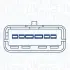 MAGNETI MARELLI RENAULT двигун склопідйомника передн. правий Megane 02- Magneti Marelli 350103177400 (фото 2)