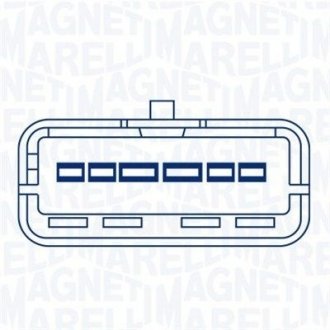 RENAULT двигун склопідйомника передн. правий Megane 02- magneti Marelli 350103177400