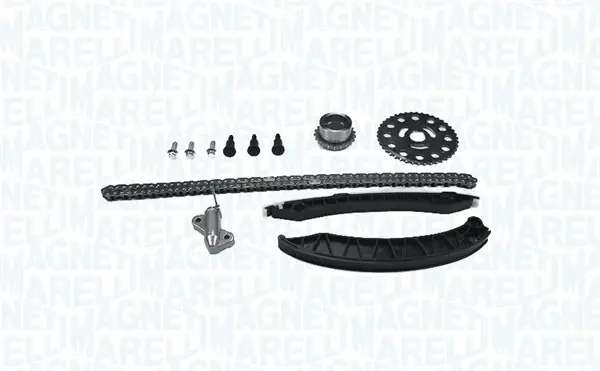 MAGNETI MARELLI RENAULT К-т. ланцюга приводу Trafic 2.0 dci (ланцюг+2шт. напр.+ натяж.+2шт. шестерні) magneti marelli 341500000200