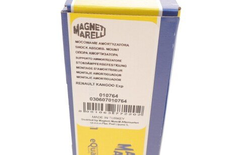 RENAULT опора стійки амортизатора (без підшипн.) Kangoo 08- magneti Marelli 030607010764