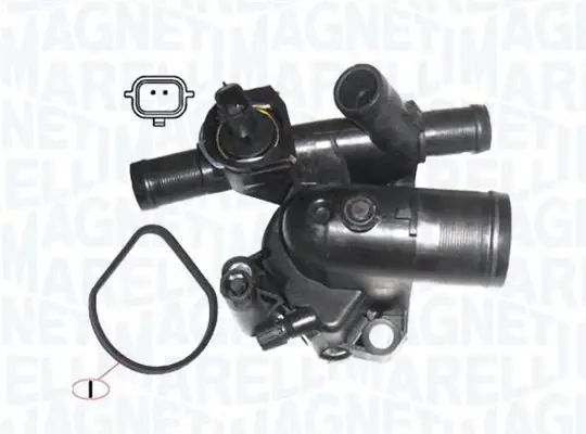 MAGNETI MARELLI RENAULT Термостат (83°C) с датчиком темп.Trafic II 2,0dCi 06-, OPEL Vivaro 2,0-2,5CDTI 06-. Magneti Marelli 352317101990 (фото 1)