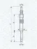 MAGNETI MARELLI Свеча накала ALFA FORD OPEL ROVER, VW T5 magneti marelli 062900006304