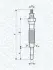 MAGNETI MARELLI Свеча накала HYUNDAI 2,5 MITSUBISHI 2,3/2,5 NISSAN 2,3/2,5 magneti marelli 062900072304