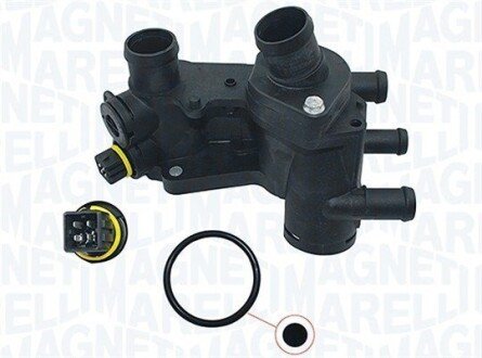 Термостат с корпусом с датчиком Golf III/IV/V/Plus, Caddy -10,Skoda Felicia,Octavia I magneti Marelli 352317004420