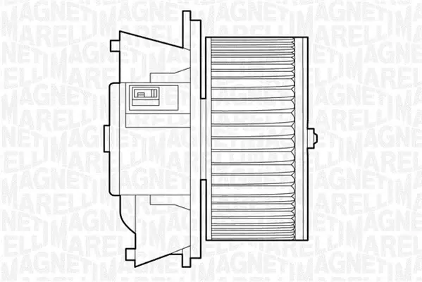 MAGNETI MARELLI Вентилятор салона FIAT DOBLO 01- Magneti Marelli 069412503010 (фото 1)