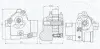 MAGNETI MARELLI VW помпа мастила Audi A3/4/5/6,Q5,Skoda SuperB I,II,Golf VI,Sharan,Tiguan,Passat 2.0TDI Magneti Marelli 351516000013 (фото 2)