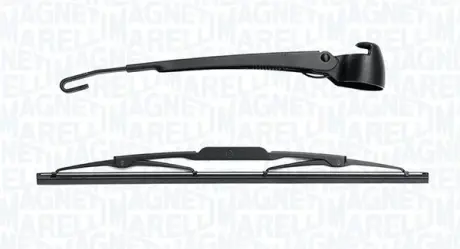 MAGNETI MARELLI VW Щетка стеклоочистителя с рычагом задняя 355мм GOLF IV (HB) 97- magneti marelli 000723180212