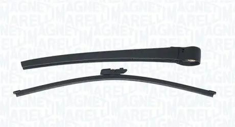 MAGNETI MARELLI VW Щетка стеклоочистителя с рычагом задняя 400мм SKODA RAPID 12- magneti marelli 000723180333