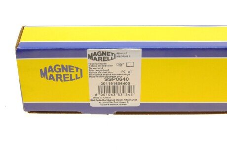Наконечник рулевой тяги magneti Marelli 301191606400