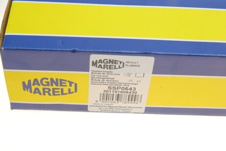 Накінечник кермової тяги magneti Marelli 301191606430