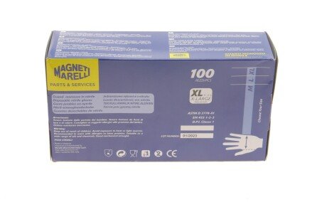 Перчатки нитриловые magneti Marelli 099700120080