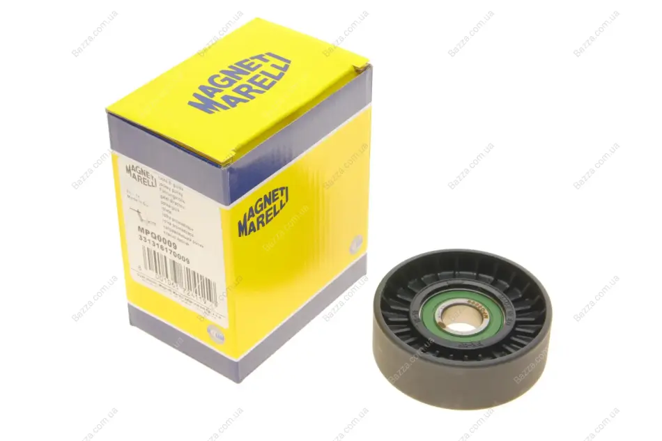 Ролик натяжной AUDI, SKODA, VOLVO, VW (пр-во, кор. код MPQ0009) magneti marelli 331316170009