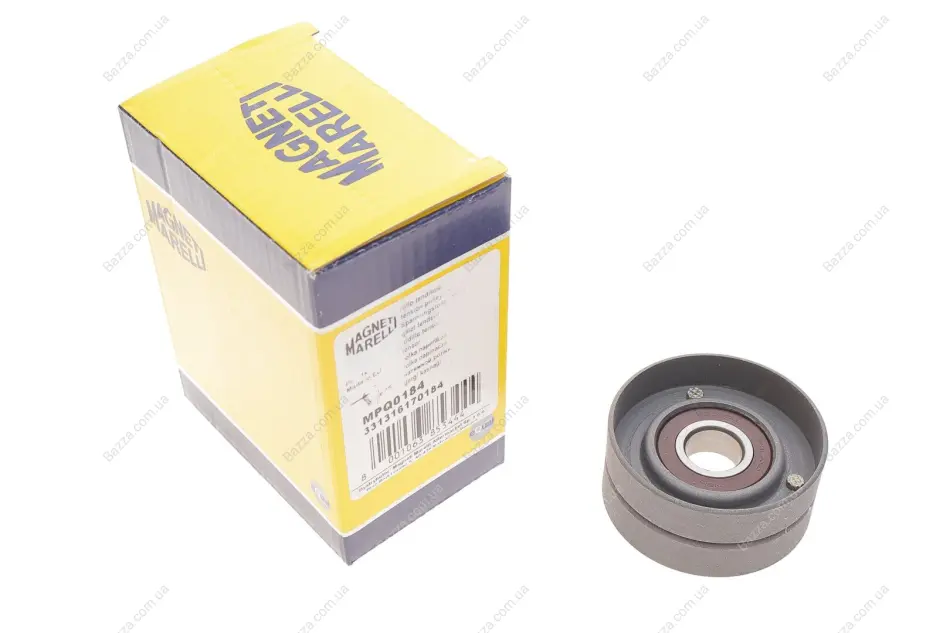 Ролик натяжной MITSUBISHI, NISSAN, OPEL, RENAULT, VOLVO (пр-во, кор. код MPQ0184) Magneti Marelli 331316170184 (фото 1)