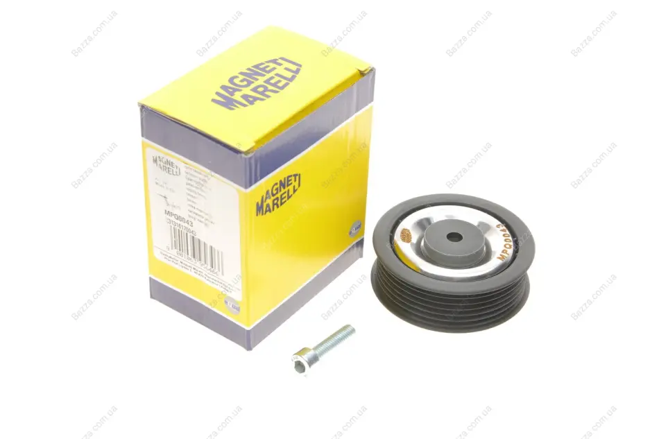 Ролик натяжной VW (пр-во, кор. код MPQ0043) Magneti Marelli 331316170043 (фото 1)