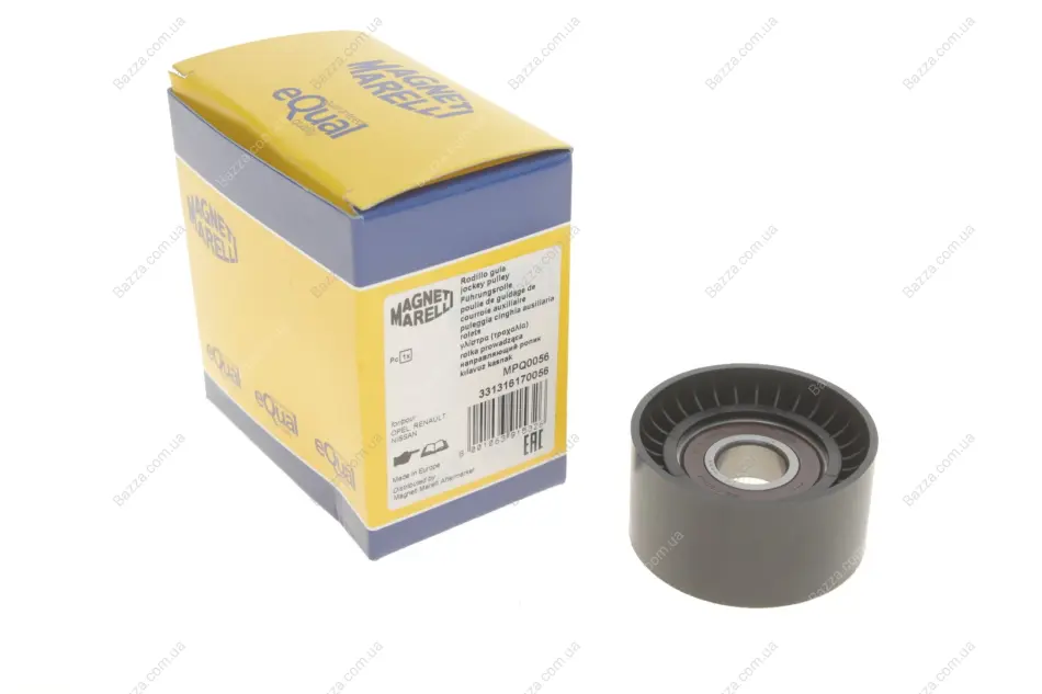 Ролик ведущий NISSAN, OPEL, RENAULT, VOLVO (пр-во, кор. код MPQ0056) magneti marelli 331316170056