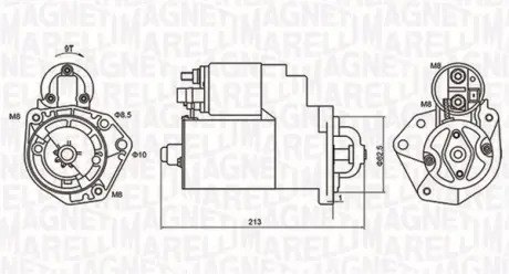 Стартер Magneti Marelli 063720880010