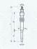 Свеча накала Fiat Punto/Scudo 1.9ds magneti marelli 062900007304
