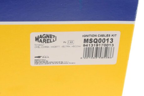 Високовольтні провода для свічок запалювання magneti Marelli 941319170013