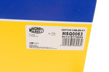Високовольтні провода для свічок запалювання magneti Marelli 941319170063