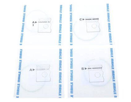 Поршневые кольца mahle knecht 00399N0