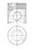 Поршень mahle knecht 007PI00150000