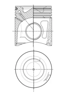 Поршень mahle knecht 007PI00150000