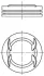 Поршень двигуна Mahle knecht 011 PI 00111 000