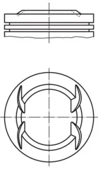 Поршень двигуна mahle knecht 011 PI 00111 000