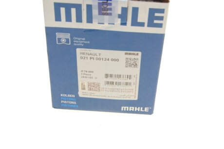 Поршень mahle knecht 021PI00124000