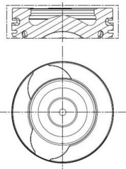 Поршень mahle 021PI00128000
