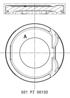 Поршень Mahle knecht 021PI00132000
