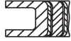 Кільця поршневі TRAFIC III/VIVARO B 1.6 dCi/CDTI 14- Mahle knecht 021RS001190N2