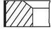 Кільця поршневі,комплект mahle knecht 028RS101360N0