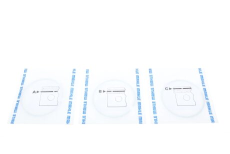 Поршневые кольца mahle knecht 03055N0