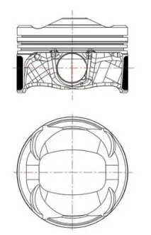 Поршень mahle knecht 039 PI 00134 000