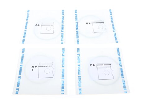 Поршневые кольца mahle knecht 04002N0