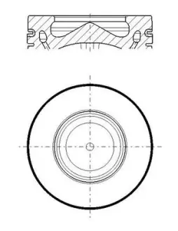 Поршень Mahle knecht 081 PI 00119 000