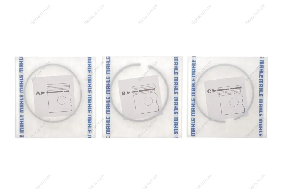 Кільця поршневі Mahle knecht 081RS001280N0 (фото 1)