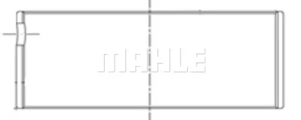 Підшипник ковзання mahle knecht 099PL10198000
